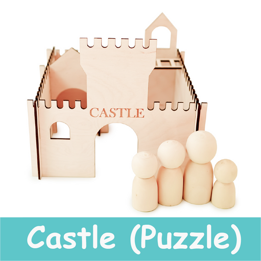Wooden Castle Toys - Puzzle