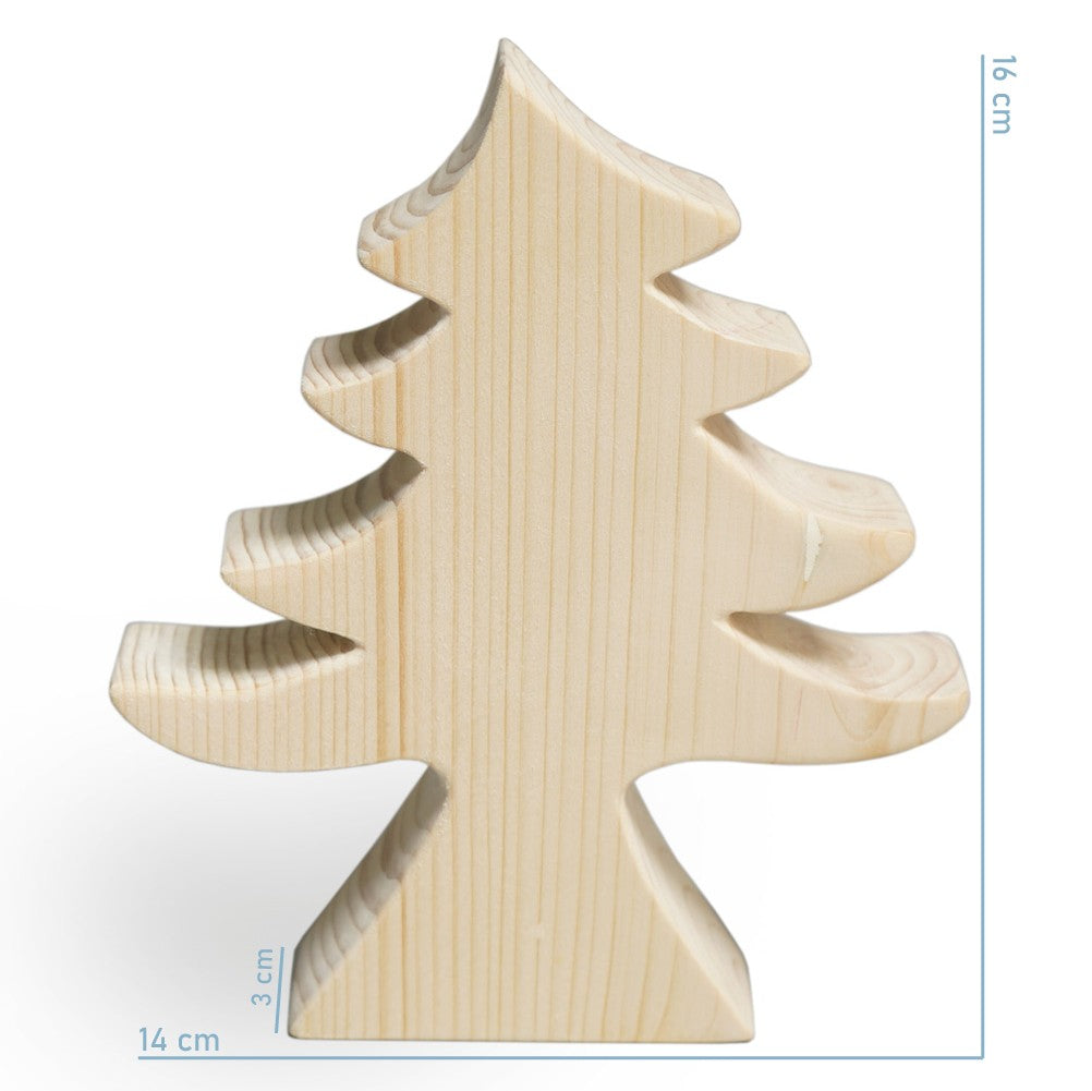 Natural Mountain Pine Tree Toy