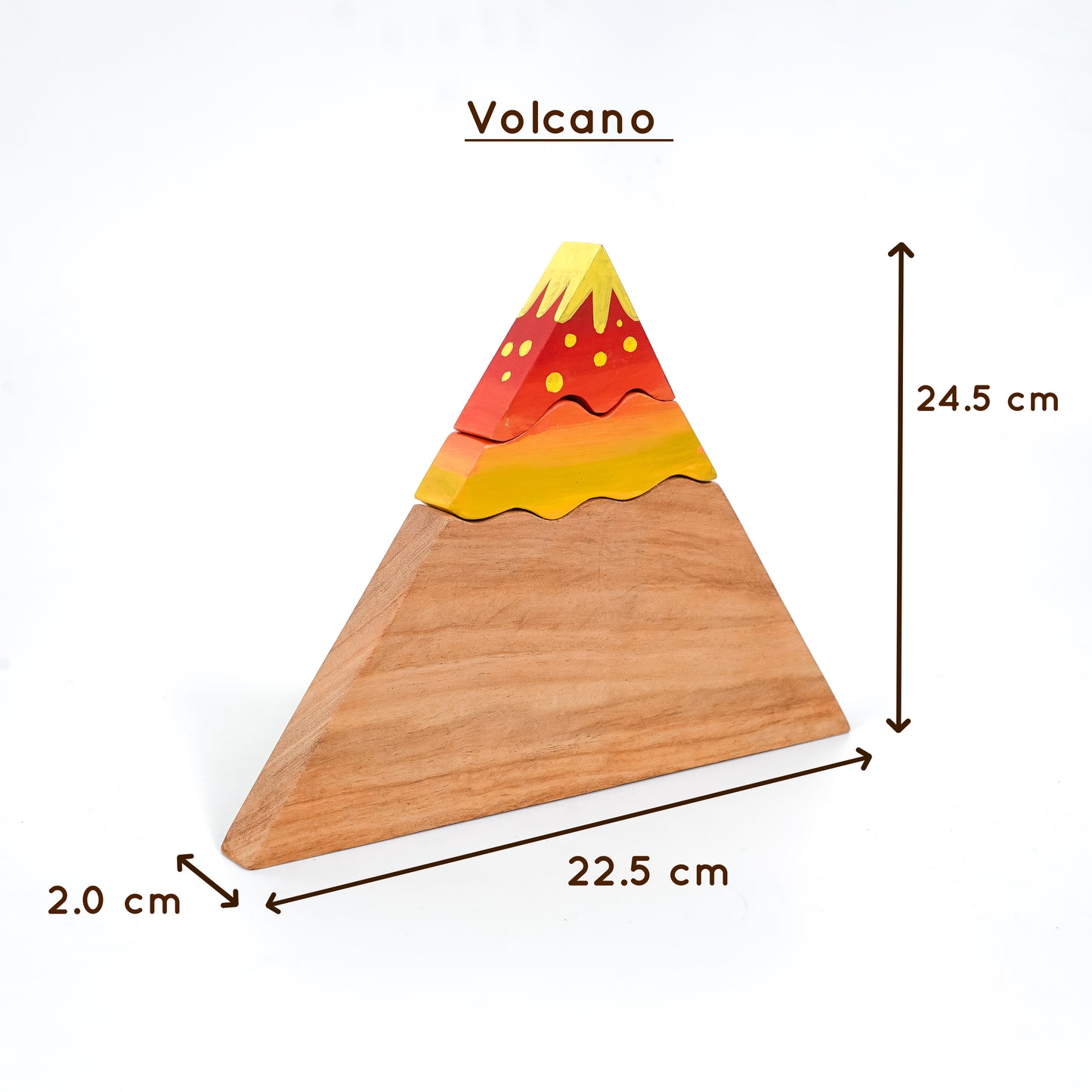 Jurassic World Wooden Dinosaur Toy Set – Eco-Friendly Neem Wood Educational Playset