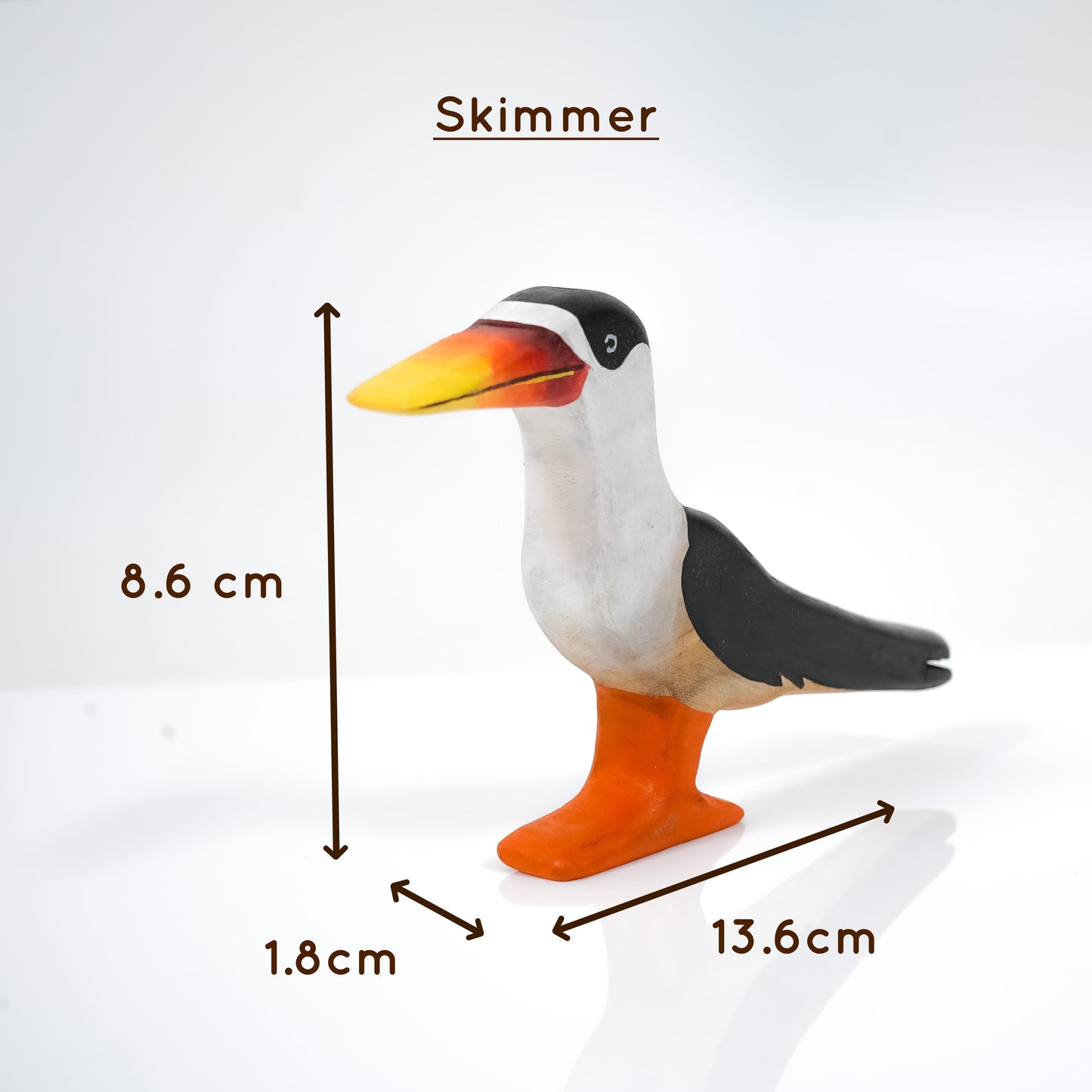 Wild Wonders of India Wooden Figurine Set | Handcrafted Wildlife Storytelling Toys for Imaginative Play