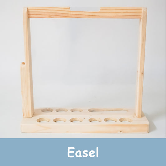 Kids’ Acrylic Art Easel – Double-Sided Painting Stand for Indoor & Outdoor Creative Play