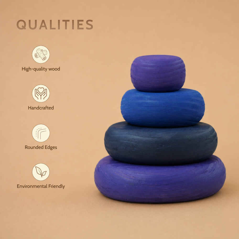 Pubble Stacker - Purple