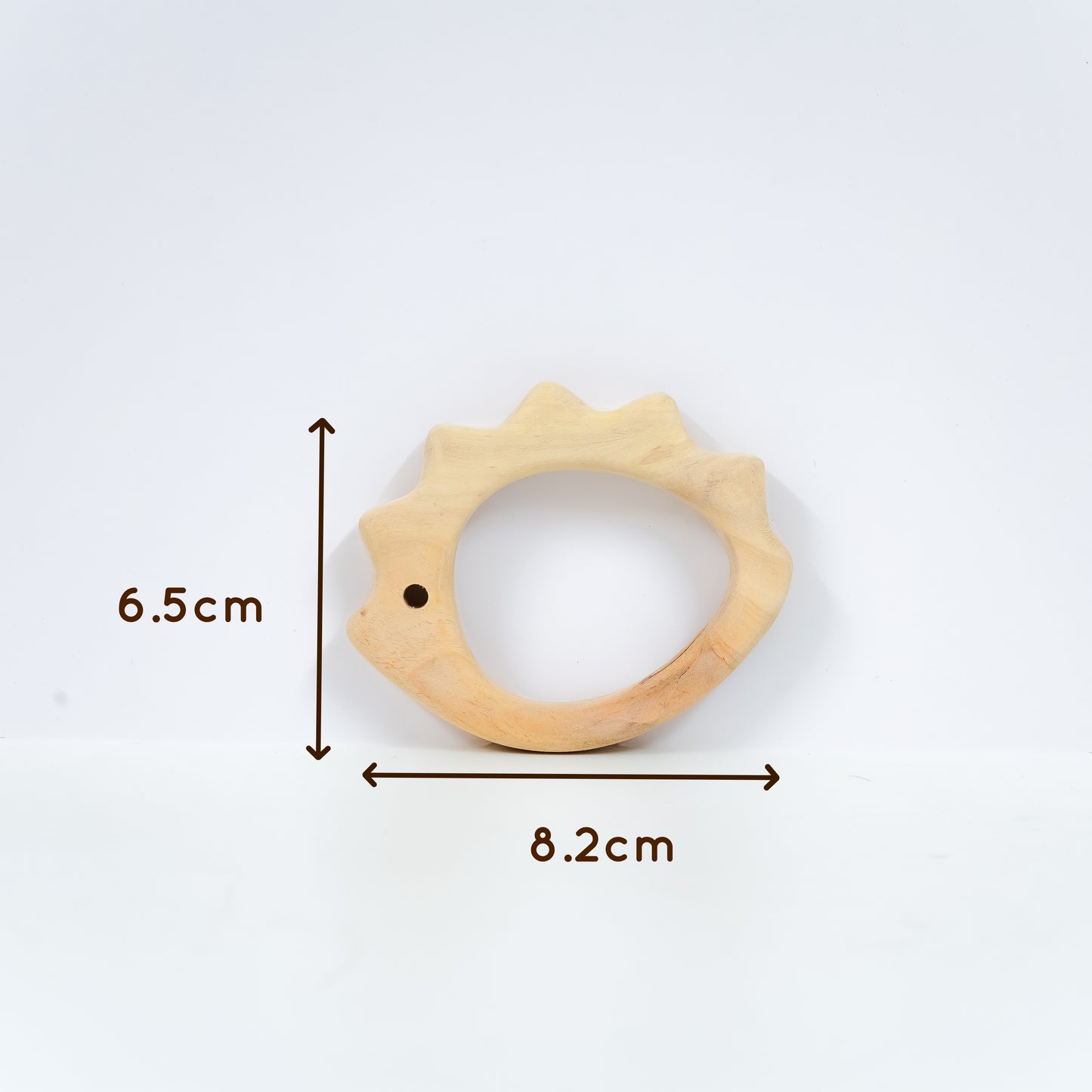 Hedgehog and Rabbit Wooden Teether Set