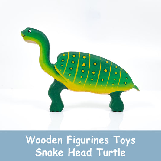 MoonToys Turtle Toy – Sustainable Wooden Animal Figurine