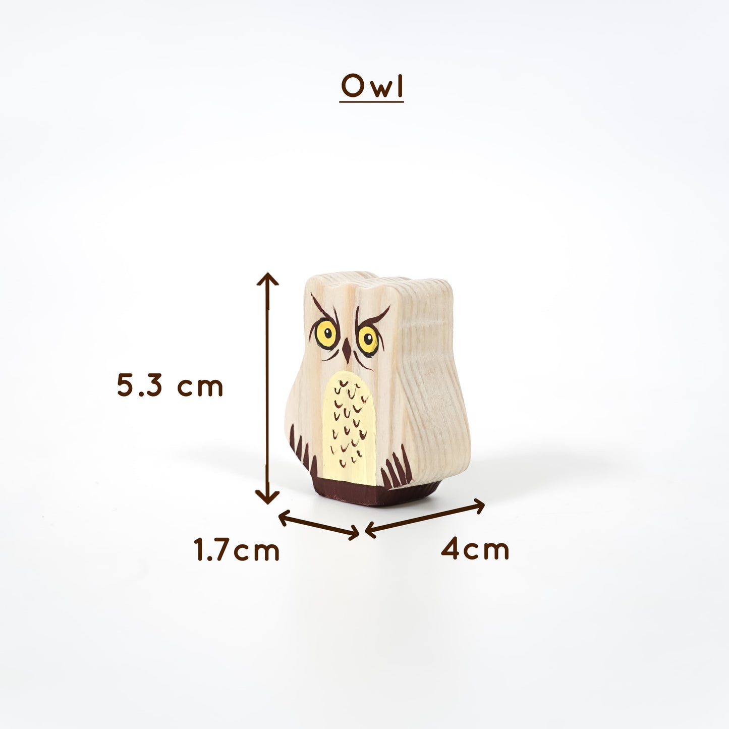 MoonBirds Wooden Bird Figurine Set – Neem Wood Montessori Toys