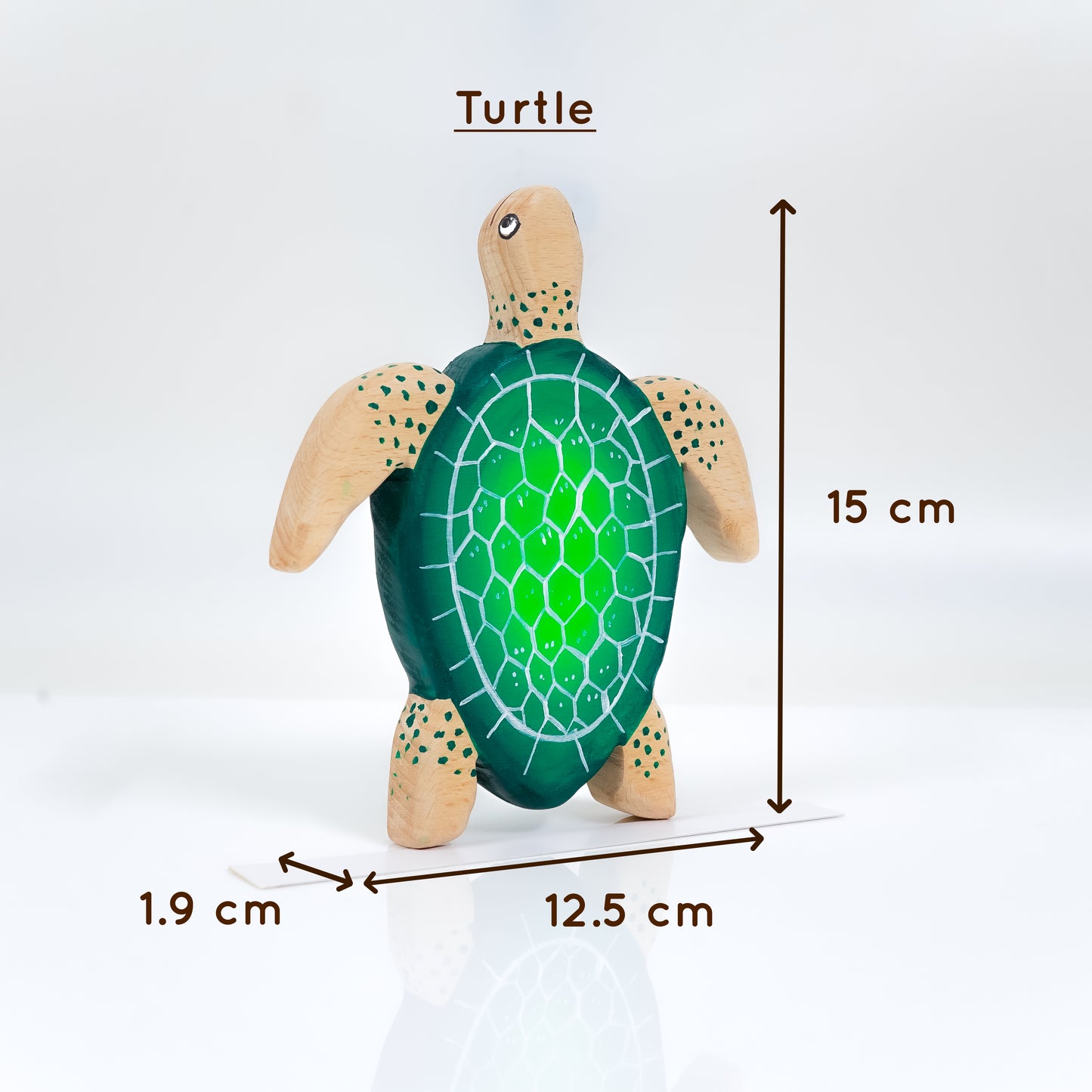 Wooden Ocean Animal Toys Set – Handcrafted Neem Wood Sea Creatures