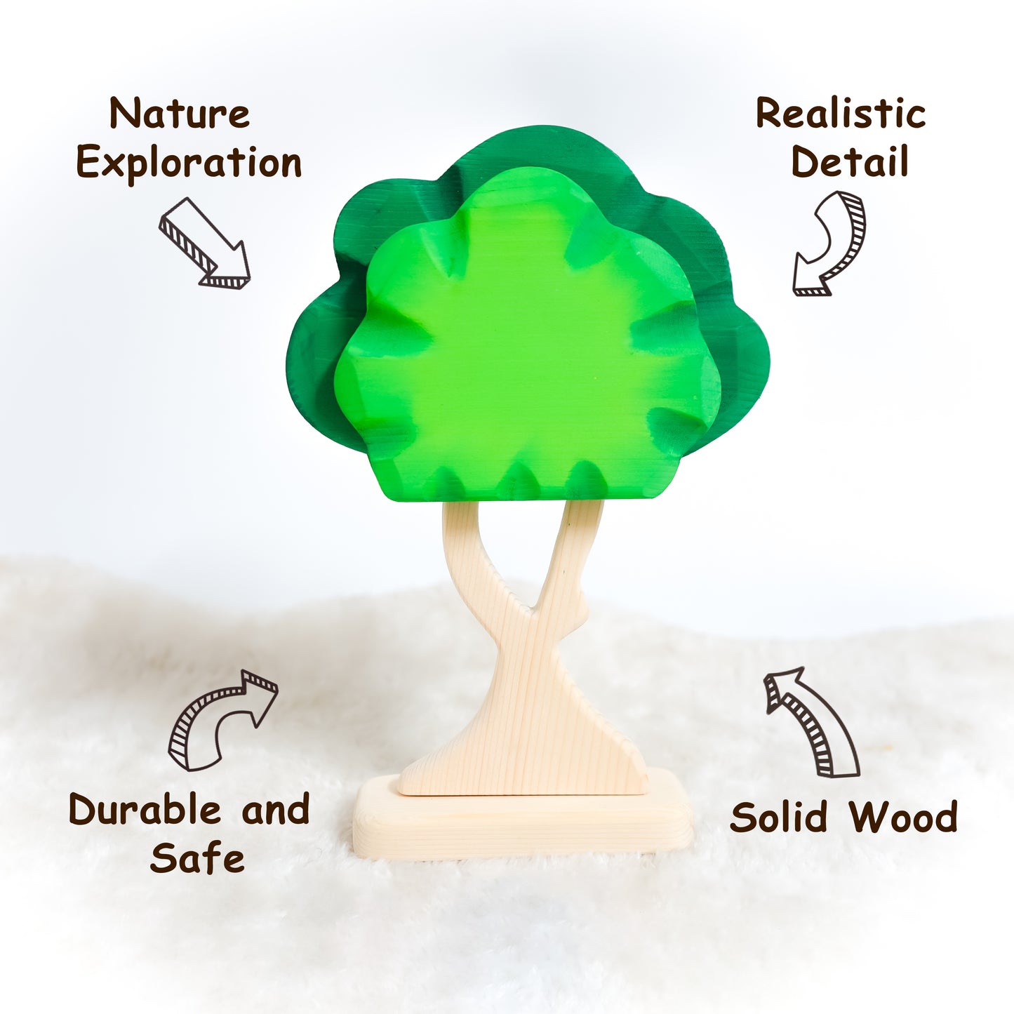 Wooden Banyan Tree Toy