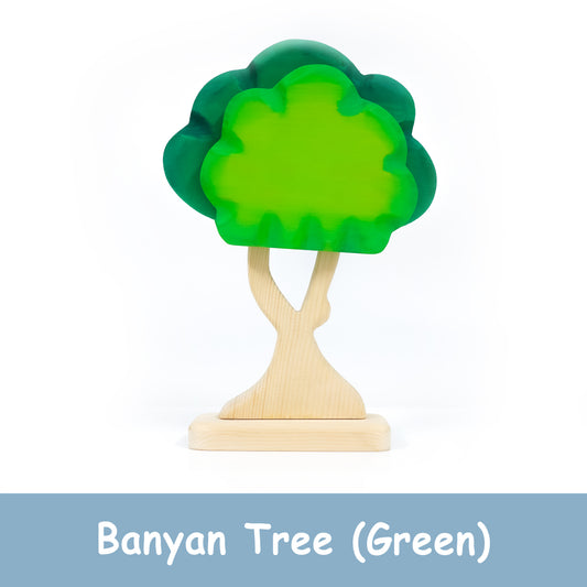 Wooden Banyan Tree Toy
