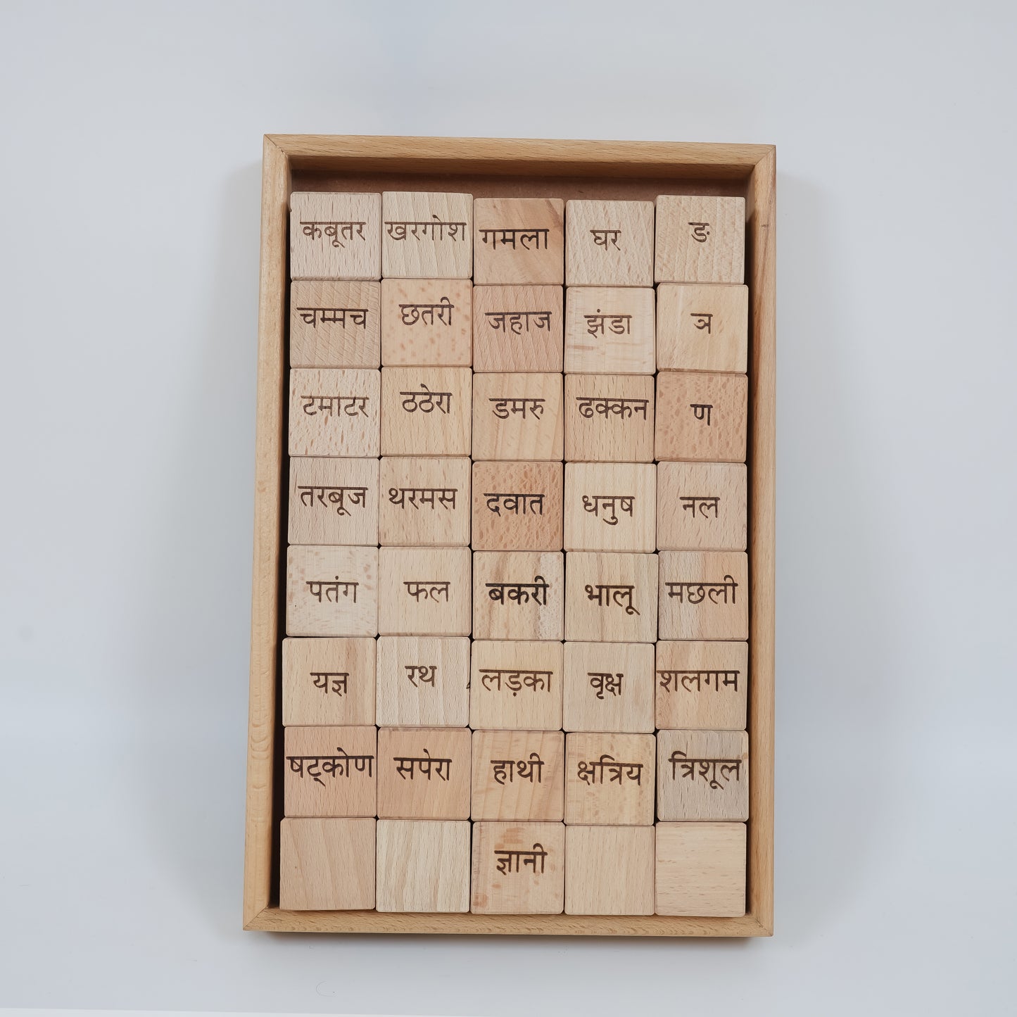 Educational Blocks Set (5-In-1) - Hindi