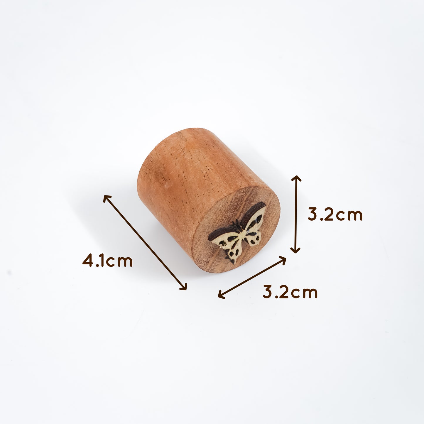 Wooden Butterfly Stamp Set