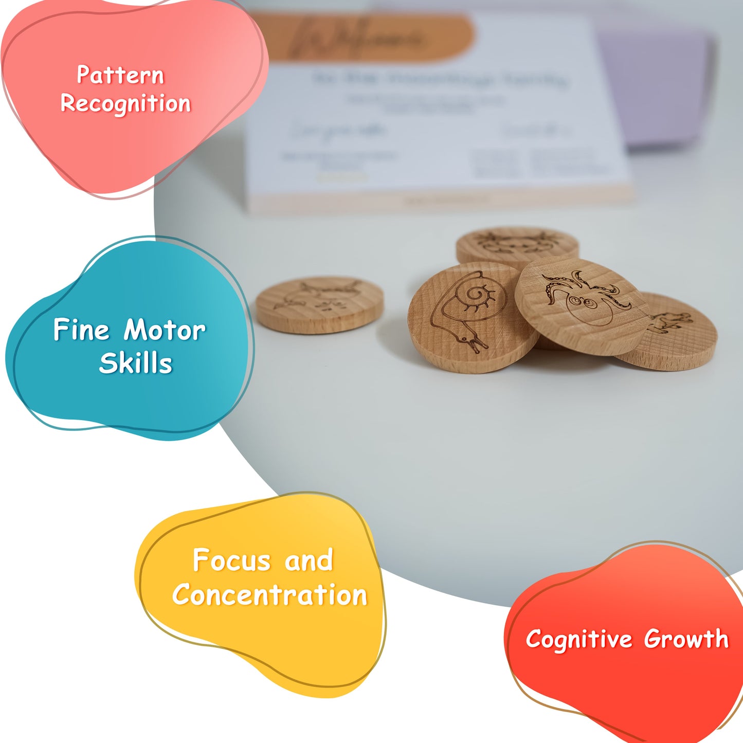 Wooden Memory Game Toys