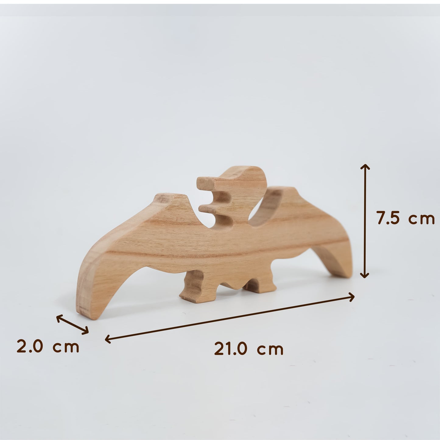 Natural Jurassic Toy Set – Eco-Friendly Wooden Dinosaur Toy Set
