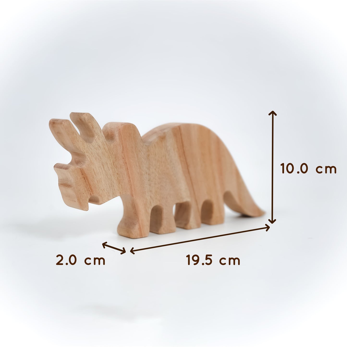 Natural Jurassic Toy Set – Eco-Friendly Wooden Dinosaur Toy Set