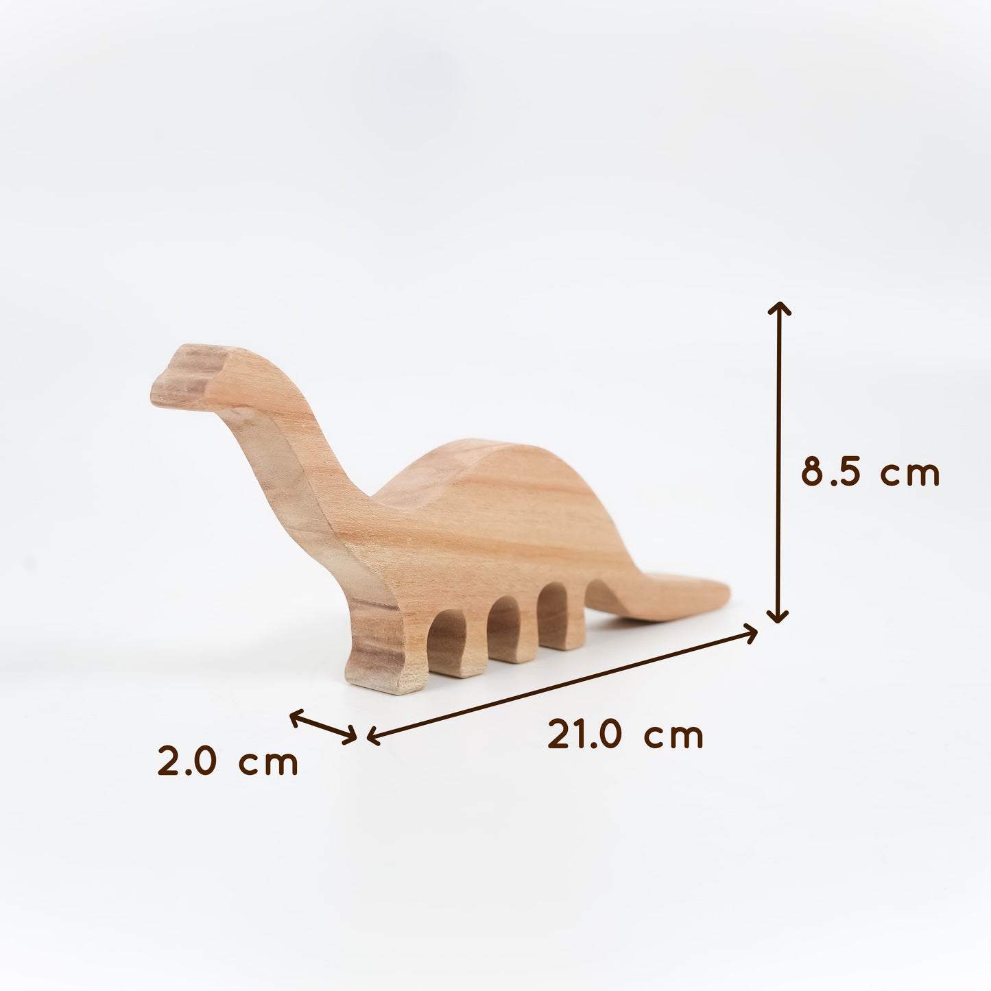 Natural Jurassic Toy Set – Eco-Friendly Wooden Dinosaur Toy Set