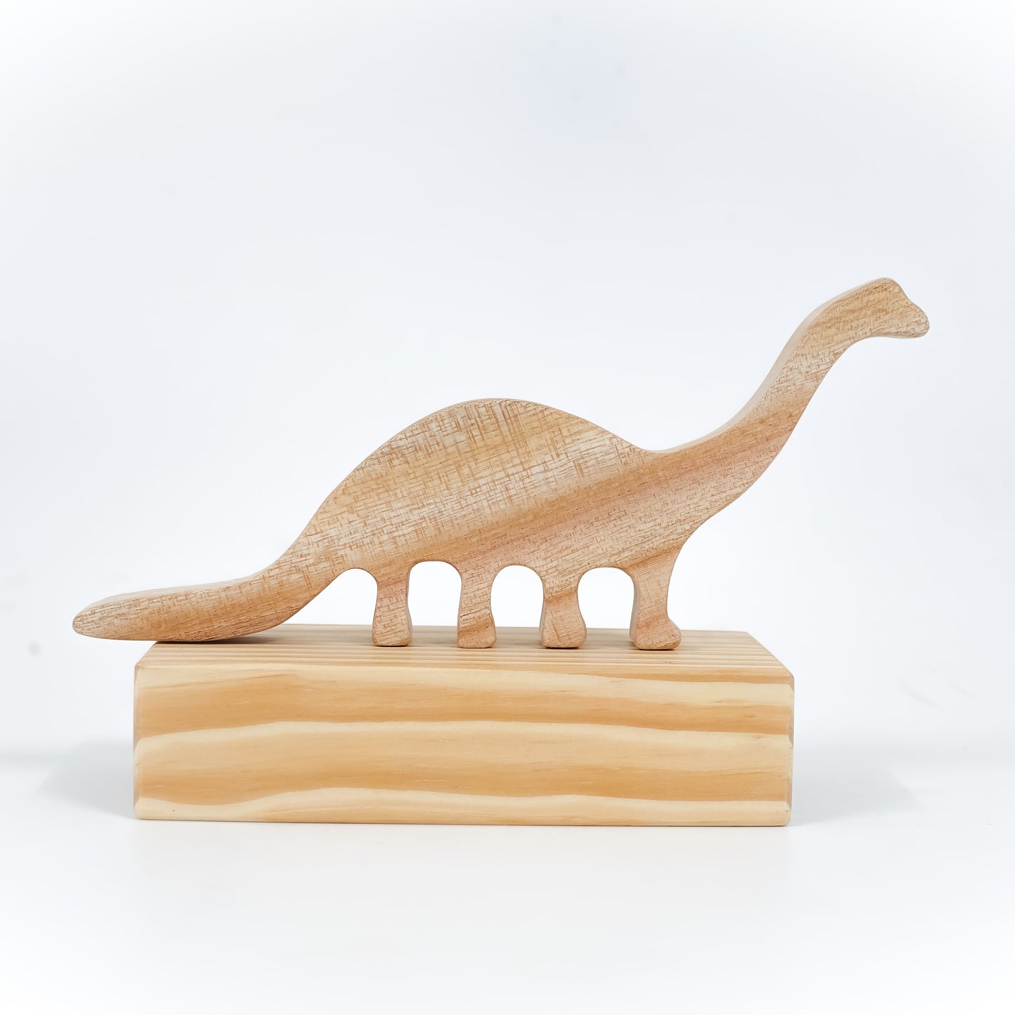 Natural Jurassic Toy Set – Eco-Friendly Wooden Dinosaur Toy Set