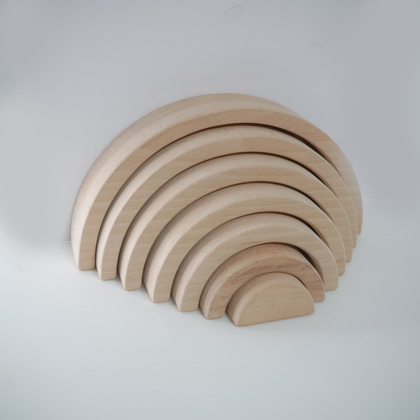 Montessori Wooden Arch Stacker Toy for Toddlers