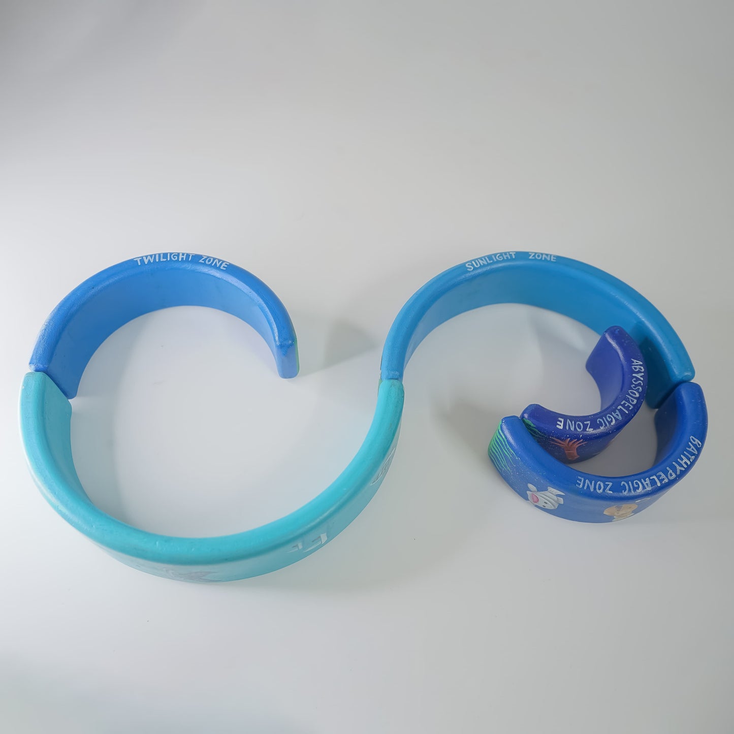 Ocean Zone Wooden Stacker