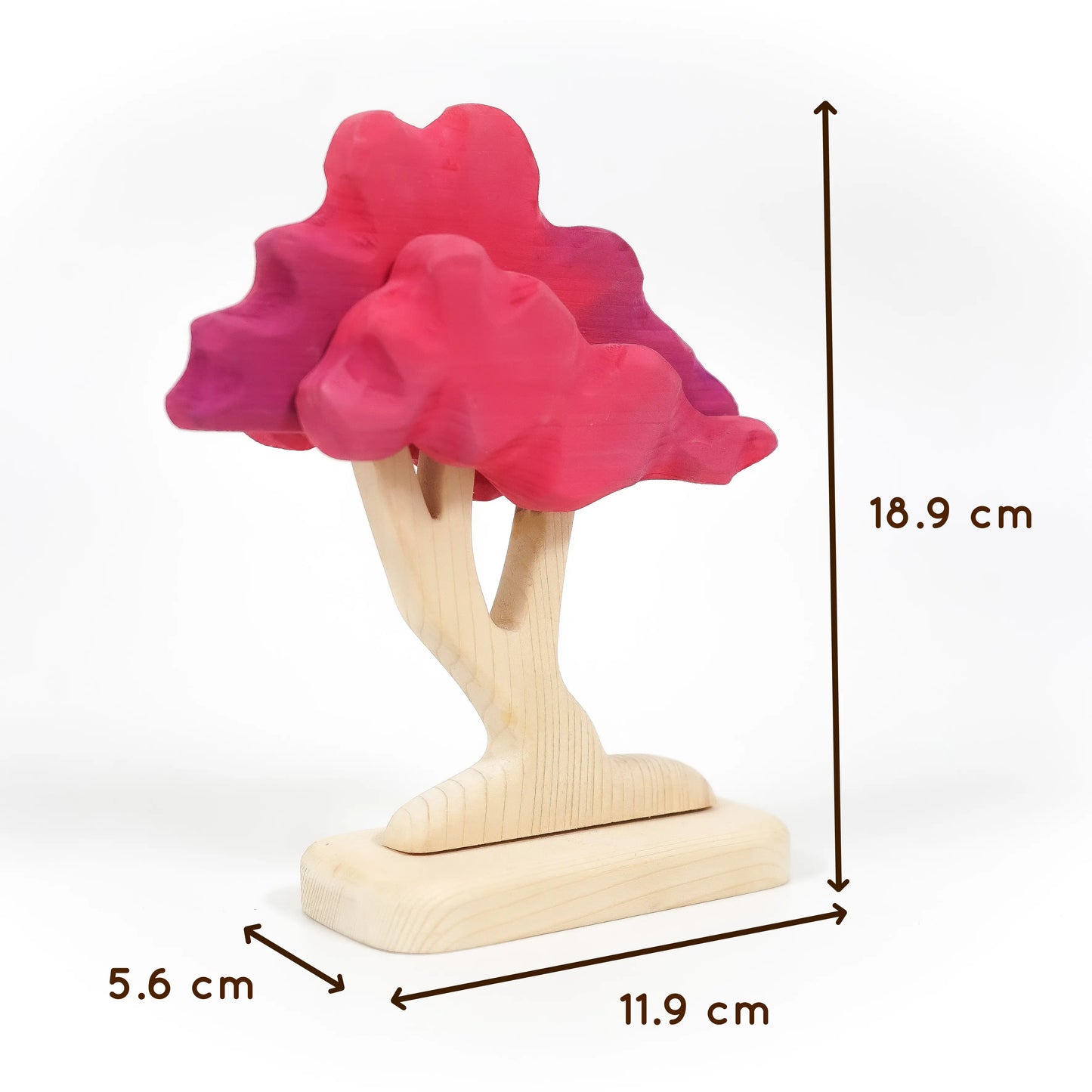 Japanese Maple Tree Toy Pink – Nature Inspired Wooden Play Tree for Toddlers
