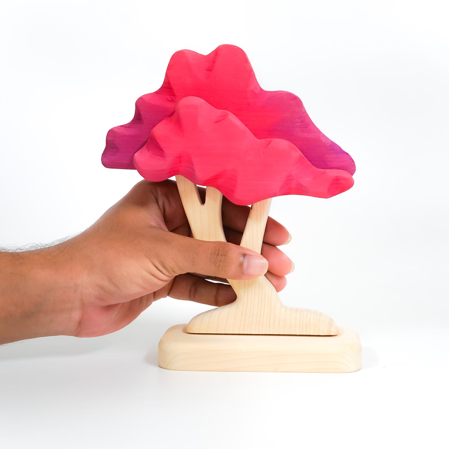 Japanese Maple Tree Toy Pink – Nature Inspired Wooden Play Tree for Toddlers