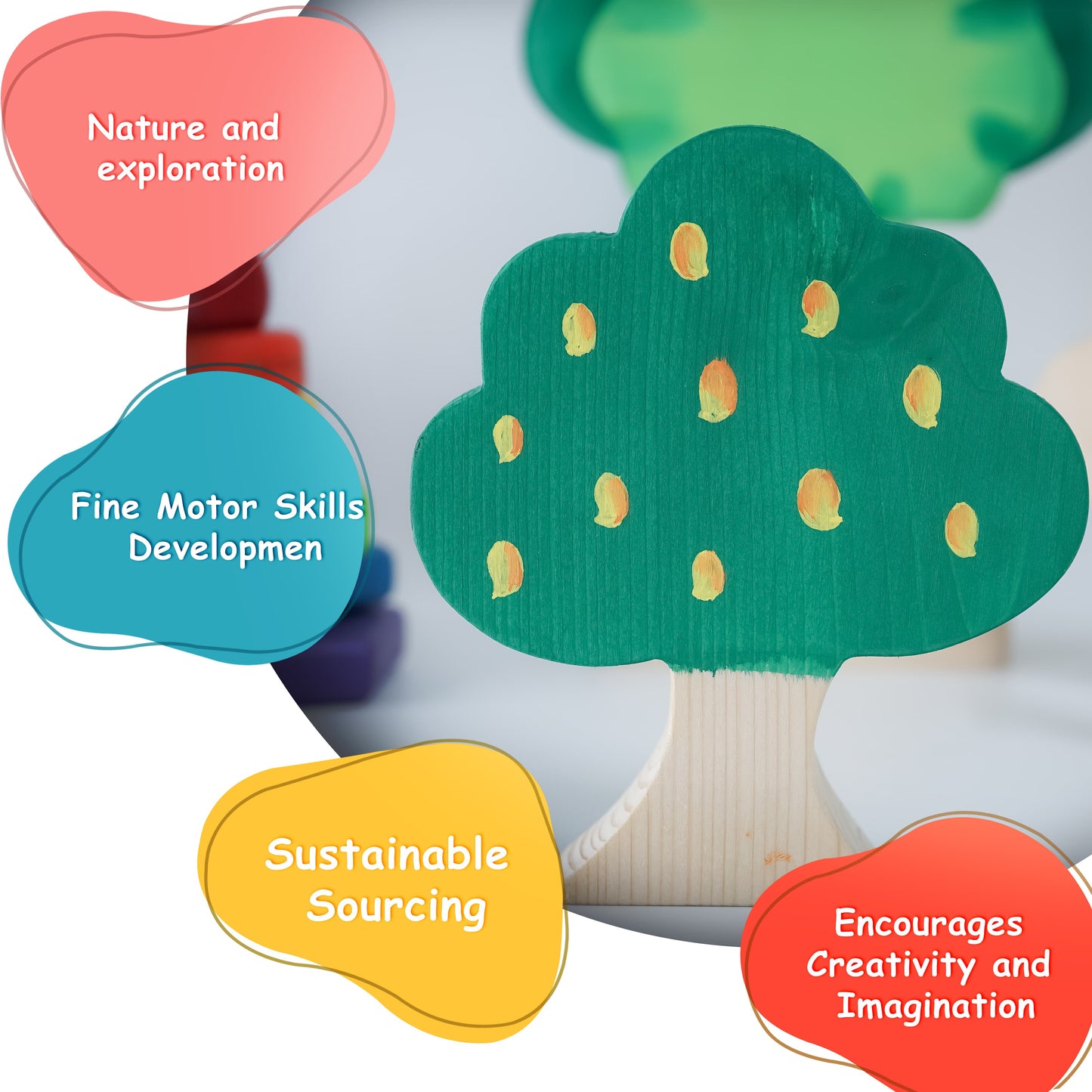 Wooden Mango Tree Toy