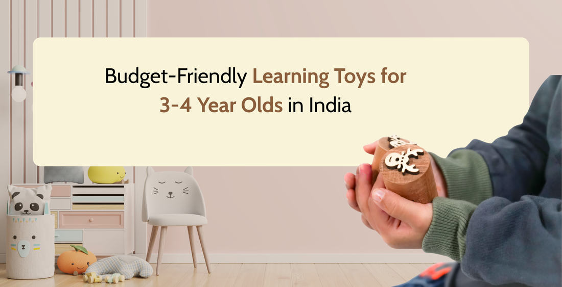 Budget-Friendly Learning Toys for 3-4-Year-Olds in India