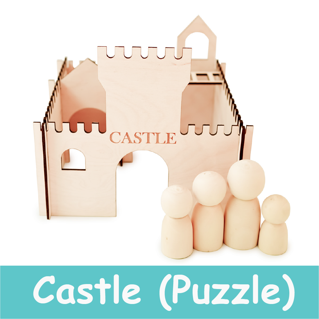 Wooden Castle Toys - Puzzle