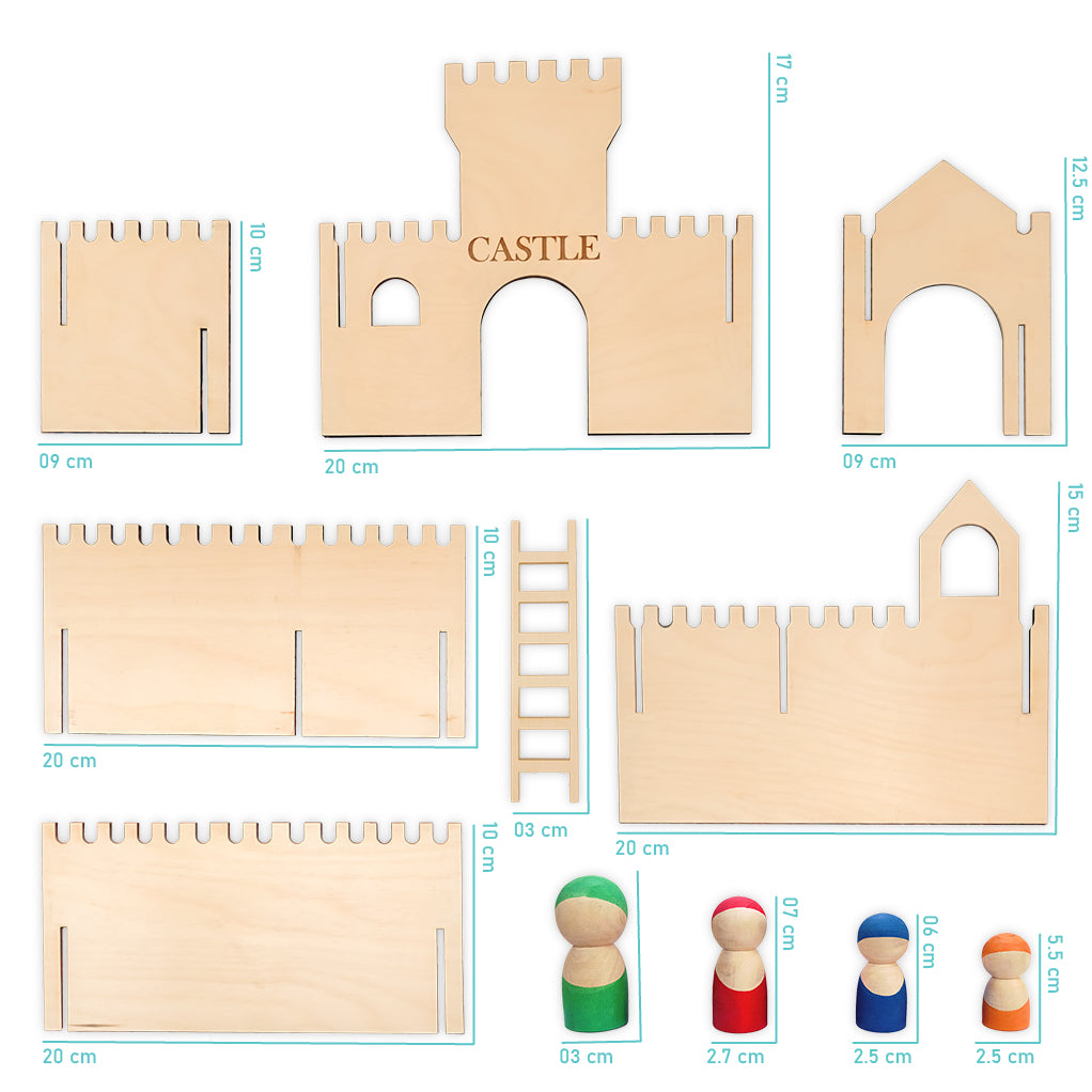 Wooden Castle Toys - Puzzle