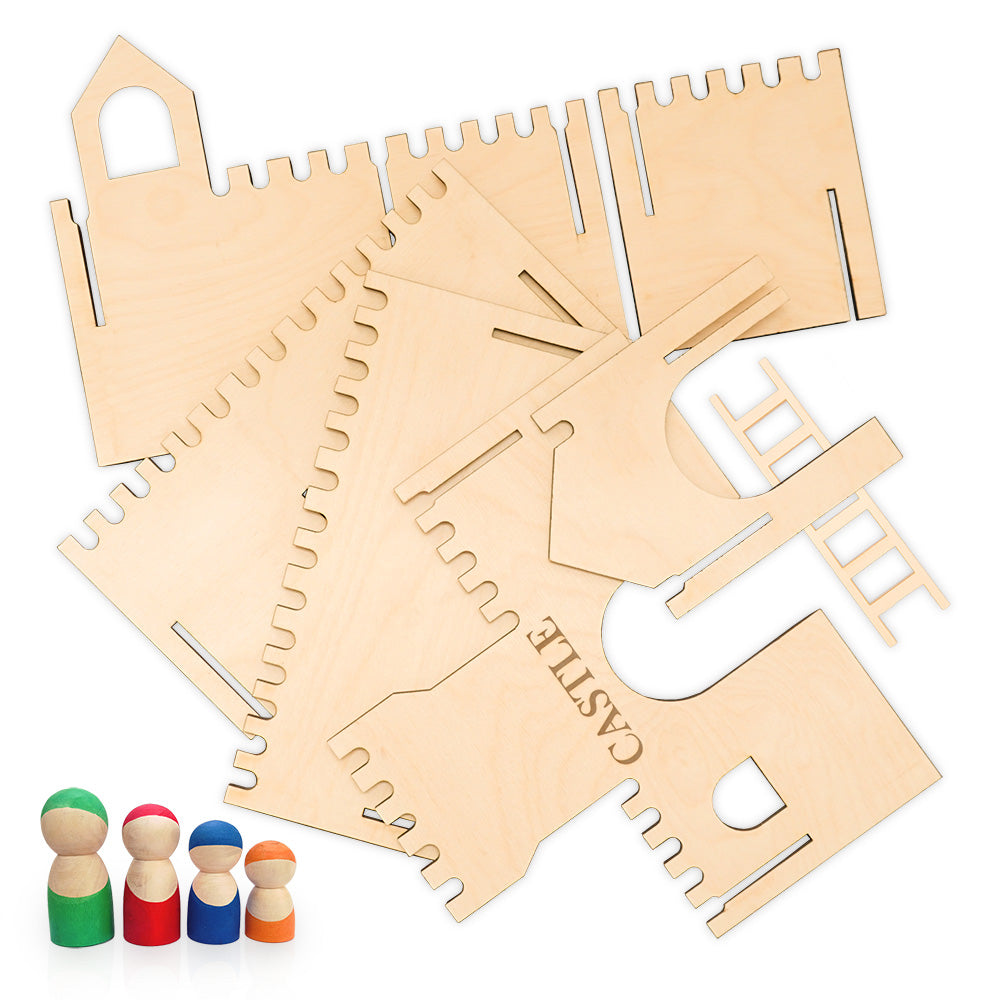 Wooden Castle Toys - Puzzle