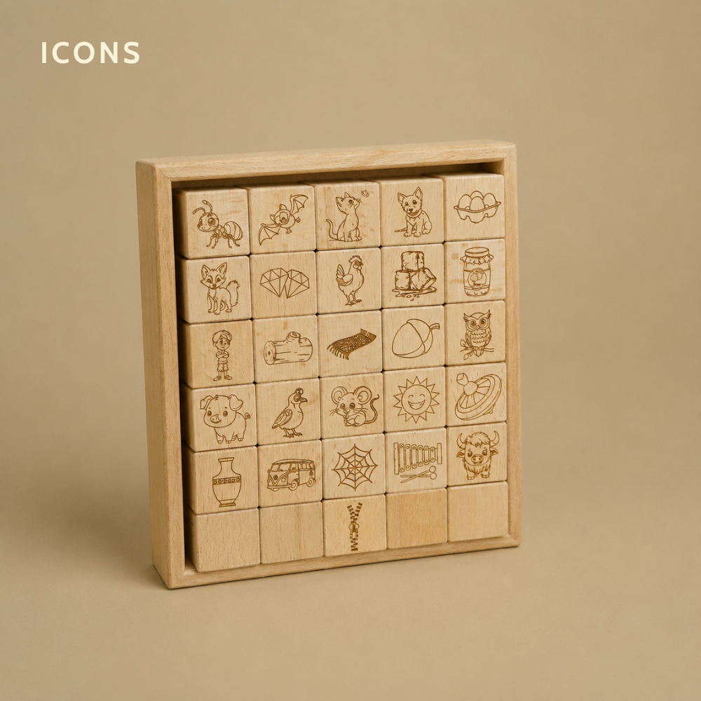 Educational Blocks Set (5-In-1) - English