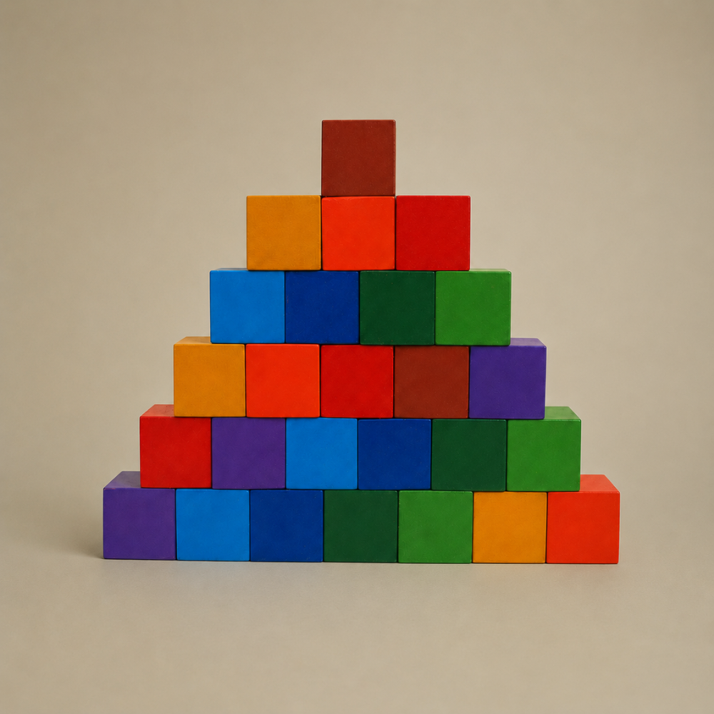 Alphabet Block Set - Coloured