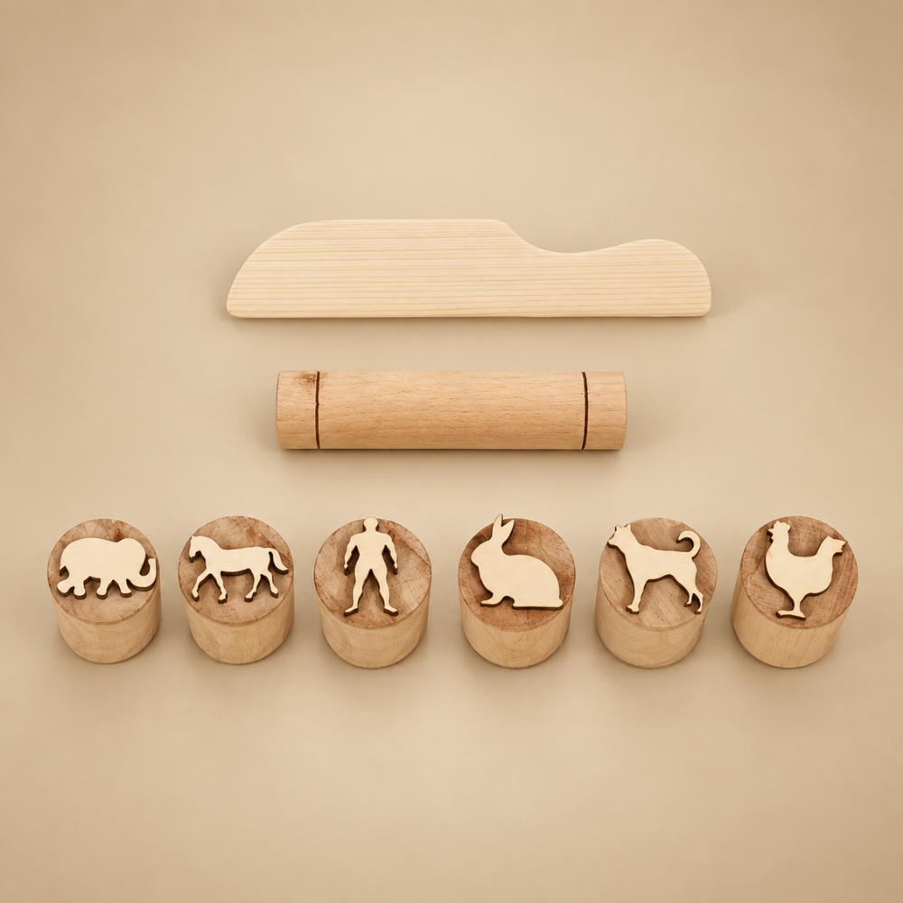 Animal and Footprint Stamp Set