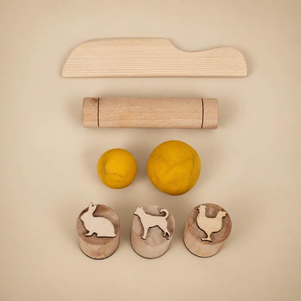 Animal and Footprint Stamp Set