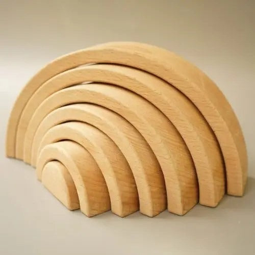 Design of Wooden Arch Stacking Toys