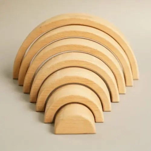 Design of Wooden Arch Stacker Toys