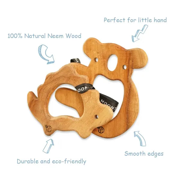 Benefits of Turtle + Koala Teether Toys