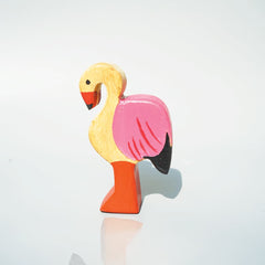Wooden Flamingo Bird Toys