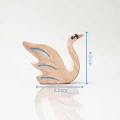 Wooden Swan Bird Toys