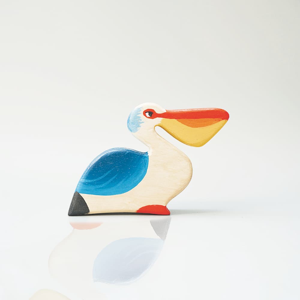 Wooden Pelicano Bird Toys