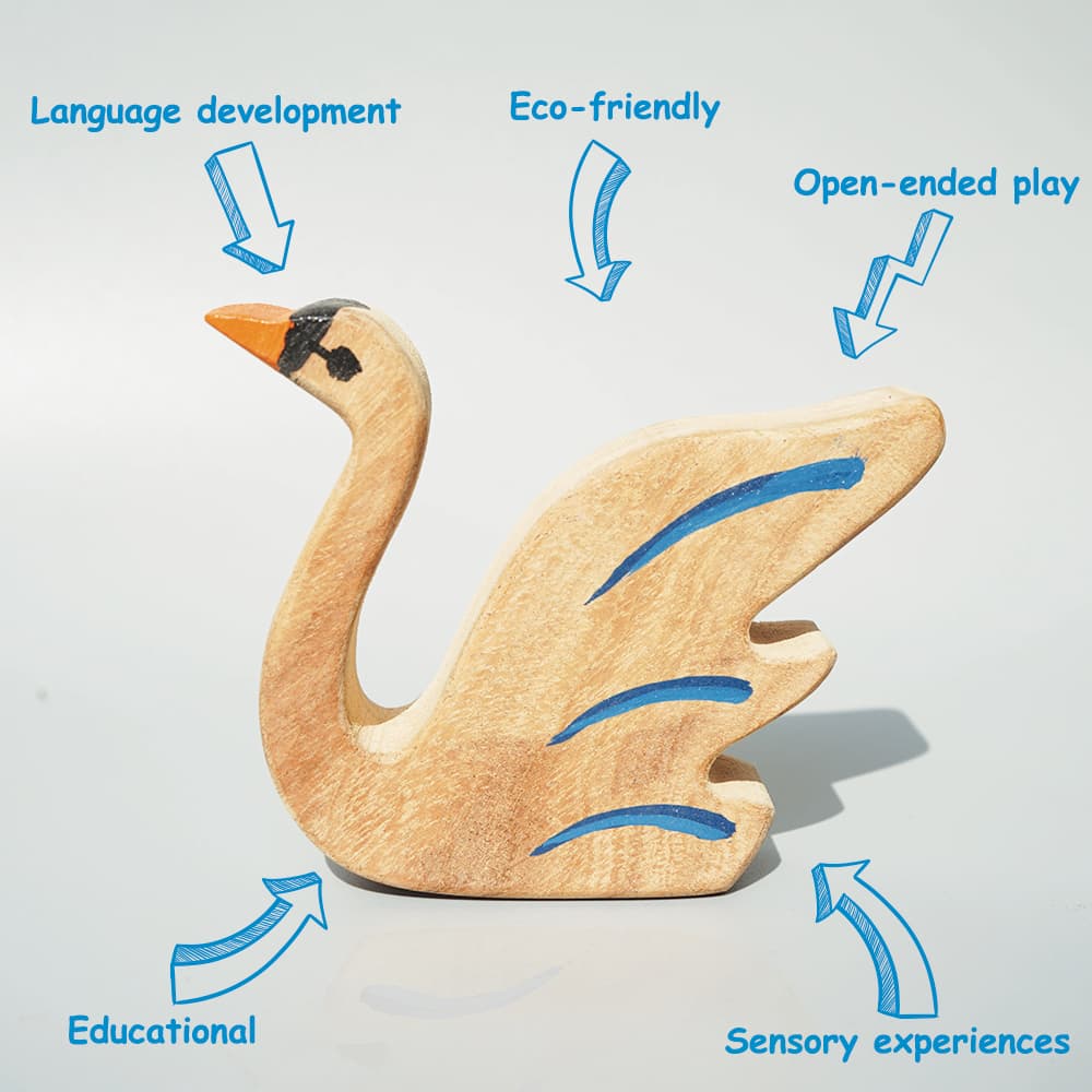 Wooden Swan Toys