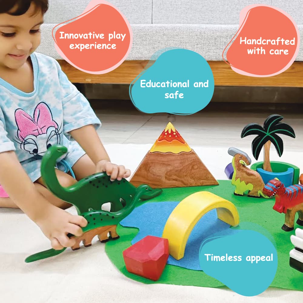 Benefits of Wooden Dinosaurs Toys