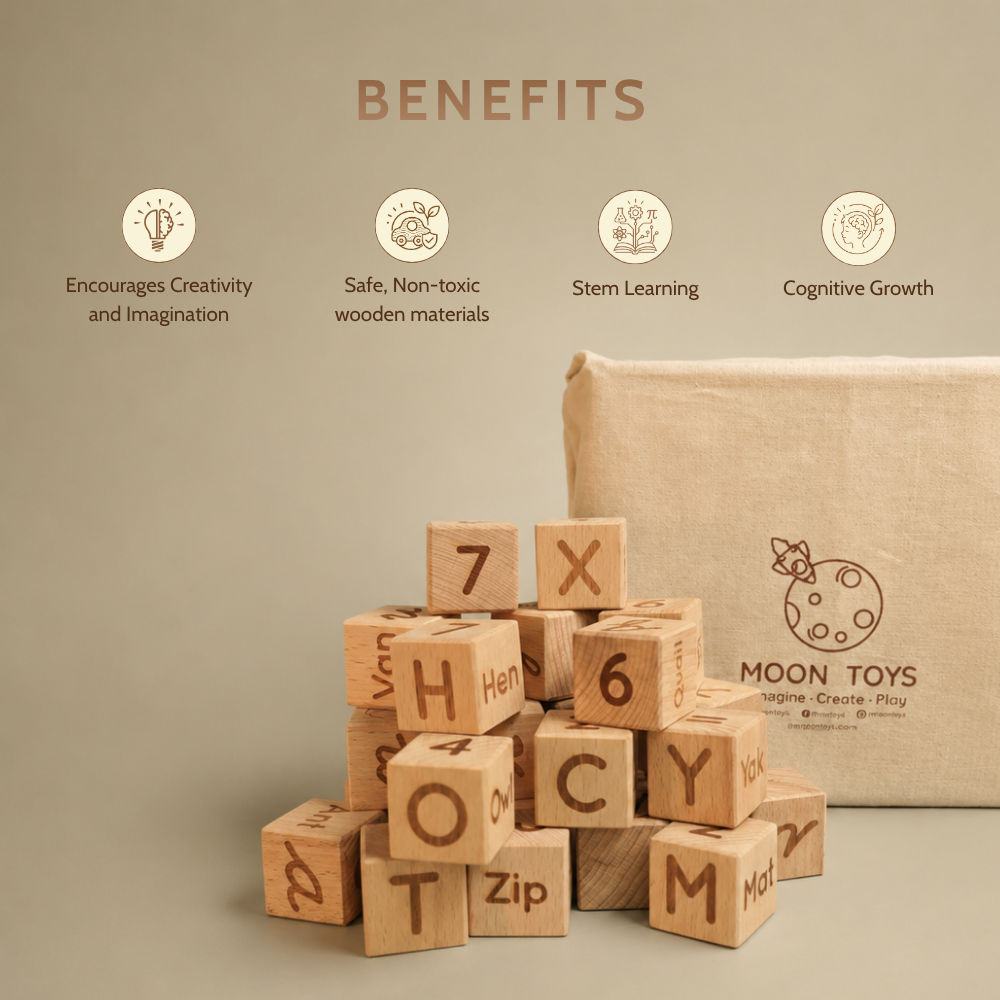 Educational Blocks Set (5-In-1) - English