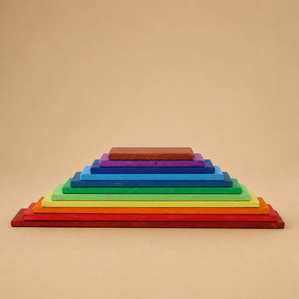 Play Boards Wooden Set (Colourful)