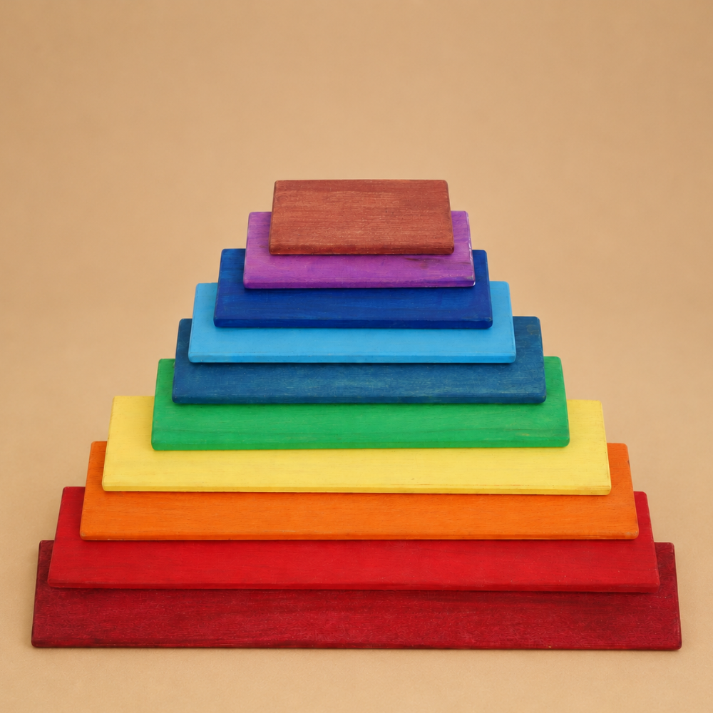 Play Boards Wooden Set (Colourful)