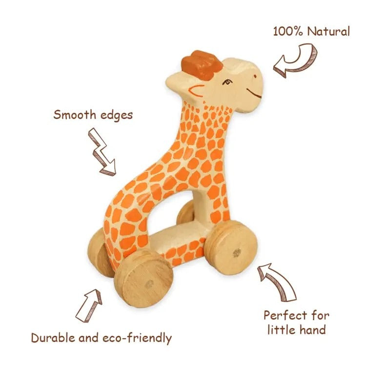 Key Features of Wooden Giraffe Toys