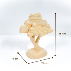 Japanese Maple Tree Toys - Natural