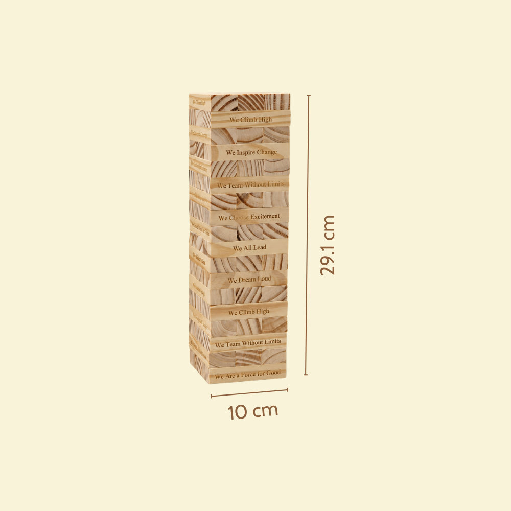 Wooden Jenga Gaming Toy