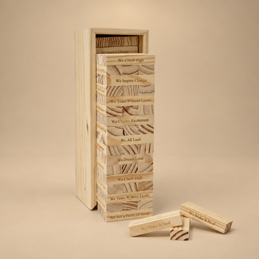 Wooden Jenga Gaming Toy