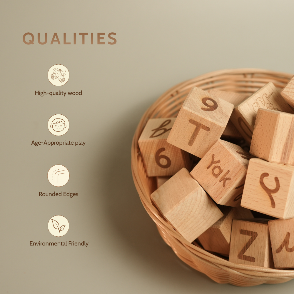 Educational Blocks Set (5-In-1) - English
