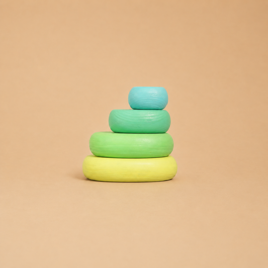 Pebbles Stacker - Green