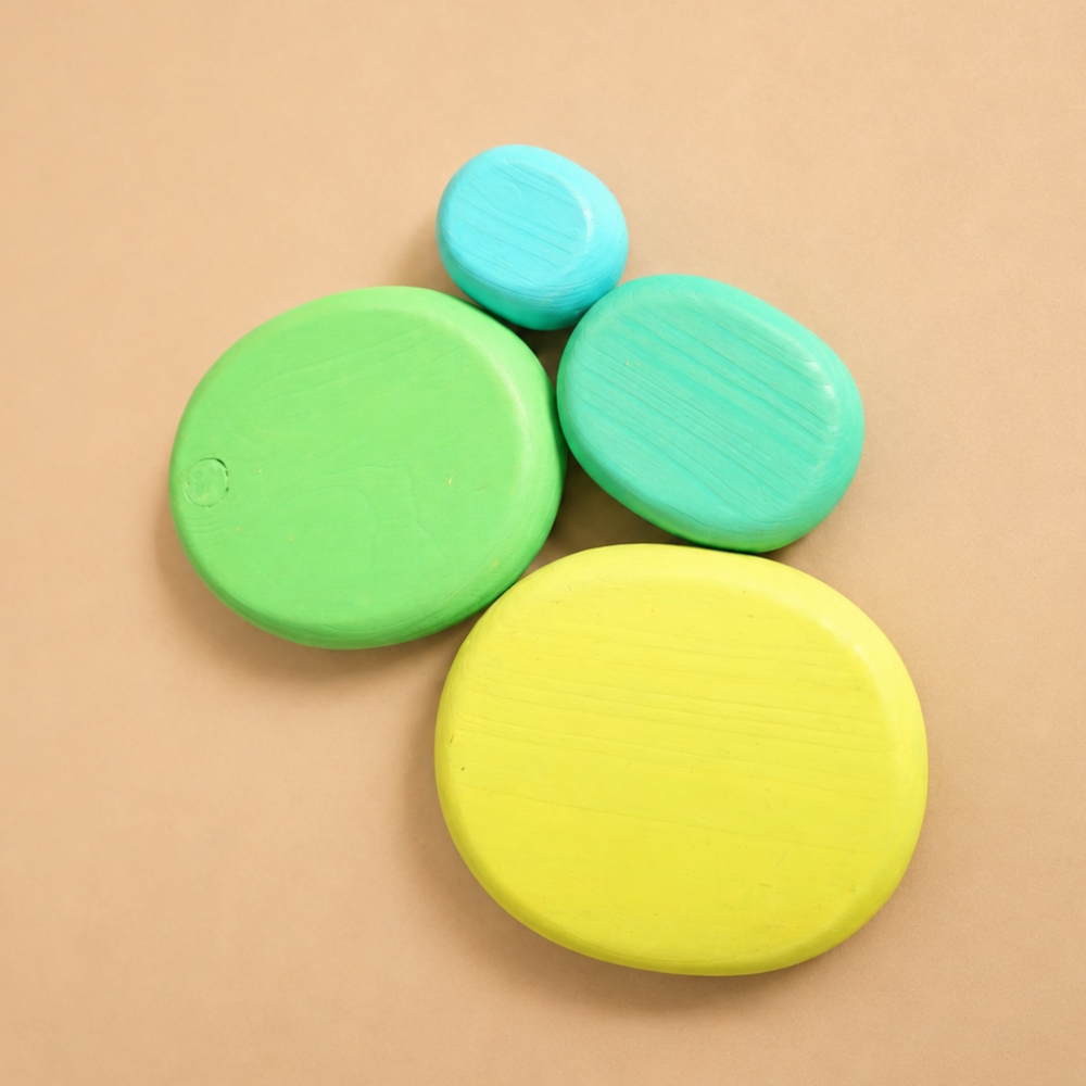 Pebbles Stacker - Green
